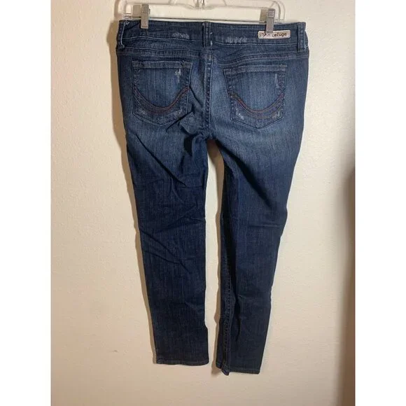 Refuge Flirty Everyday Skinny Denim Blue Jeans Women's Size 10S AD8 - Picture 3 of 5